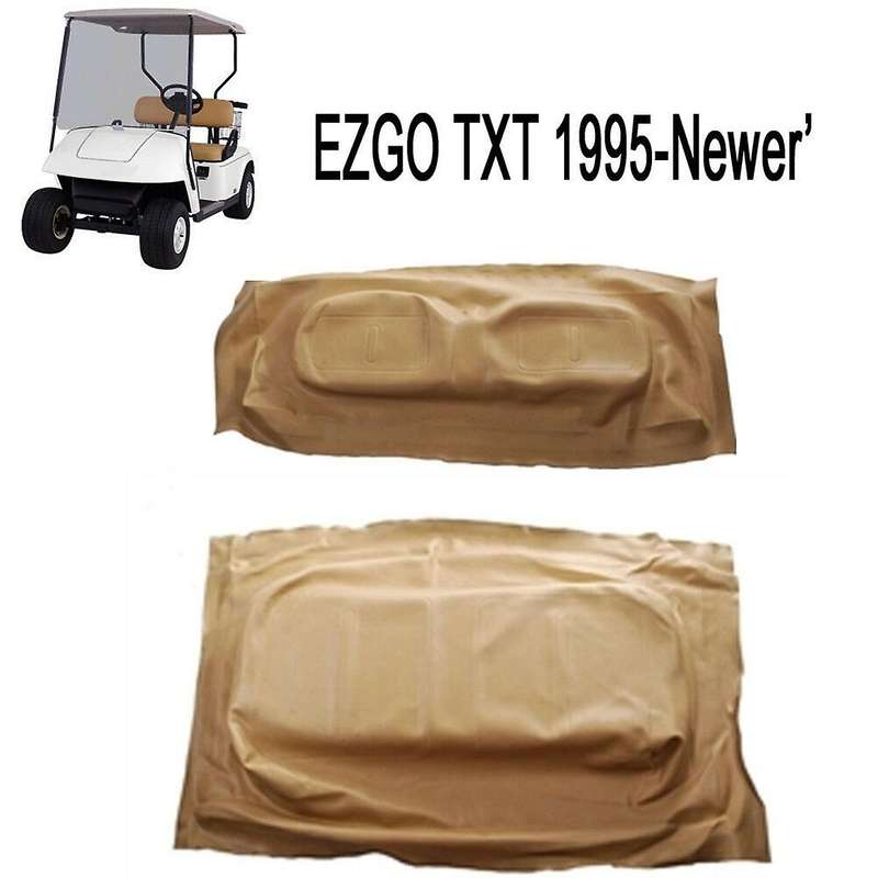 1set Golf Cart Front Bottom Cover & Backrest for 1994-2014 71602-g04, 71753-g04