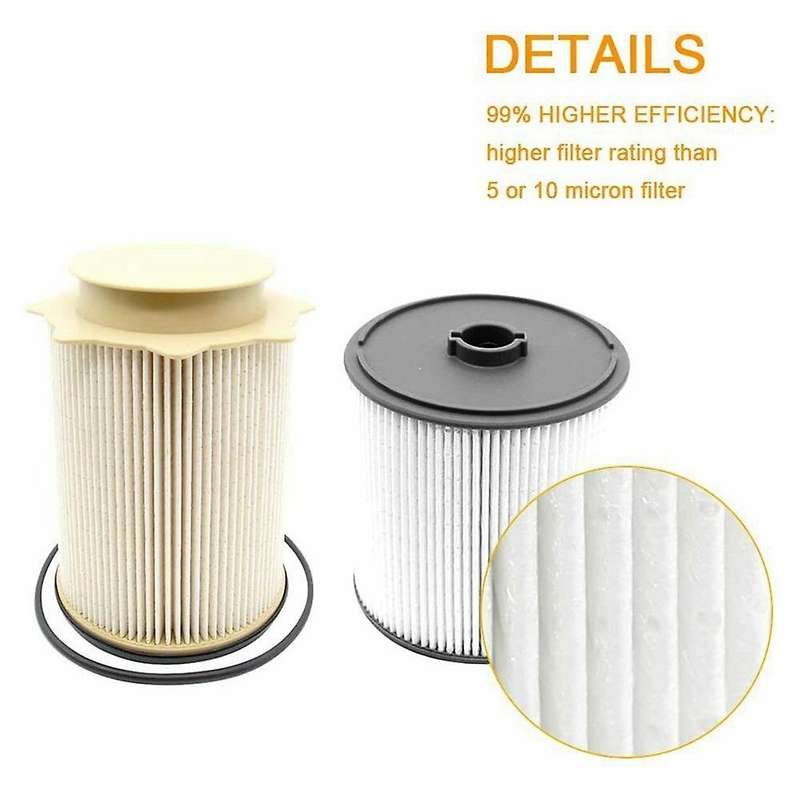 1Set Fuel Filter for Ram 2500 3500 4500 5500 Crude Oil 68436631AA & 68157291AA