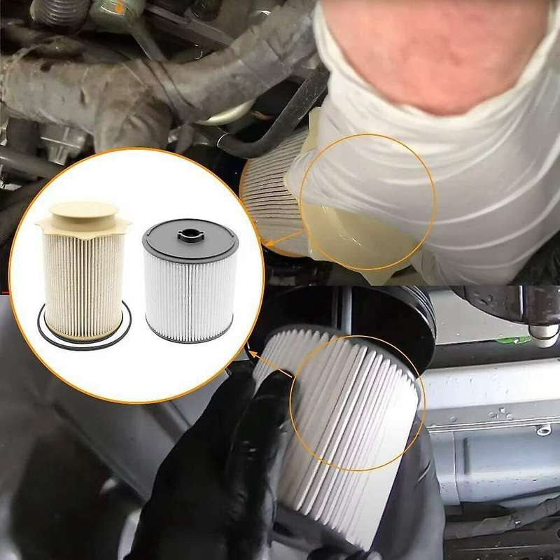1Set Fuel Filter for Ram 2500 3500 4500 5500 Crude Oil 68436631AA & 68157291AA
