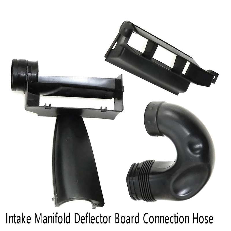 1set Intake Pipe Cover Intake Manifold Deflector Board Connection Hose for Seat Cc B6 1kd129618b