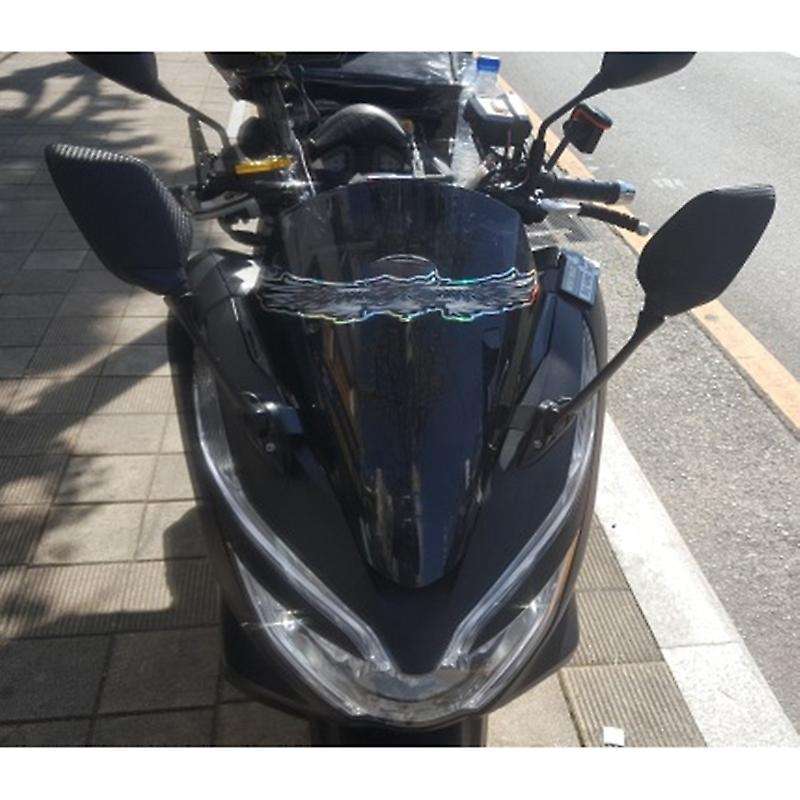 1Set Modified Motorcycle Rear View Mirror Front Holder Bracket for PCX150 PCX125 2018-2020 Black