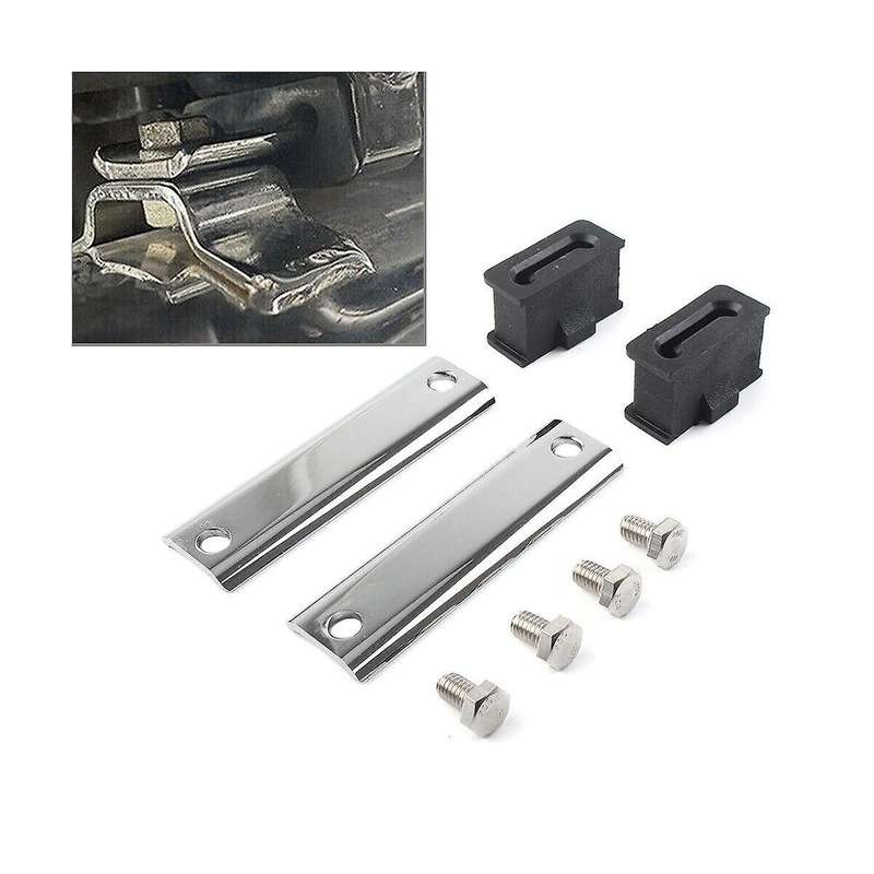 1Set Muffler Hanger Bracket Kit 65724-85A for FLT Road Tour Glide -2016 Motorcycle Exhaust Pipe Ins
