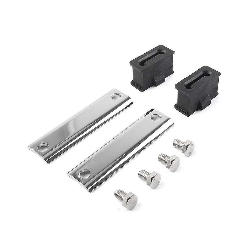 1Set Muffler Hanger Bracket Kit 65724-85A for FLT Road Tour Glide -2016 Motorcycle Exhaust Pipe Ins