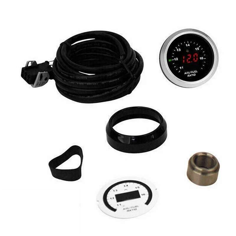 1set Racing 30-4110 Afr 52mm Wideband O2 Uego Controller Air Fuel Ratio Gauge Afr with 4.9lsu Oxygen