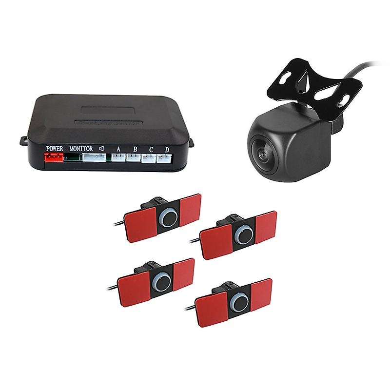 1Set Parking Sensor Wireless WIFI Car Rear View Reverse Parking System 4X Sensors Night Vision Camer