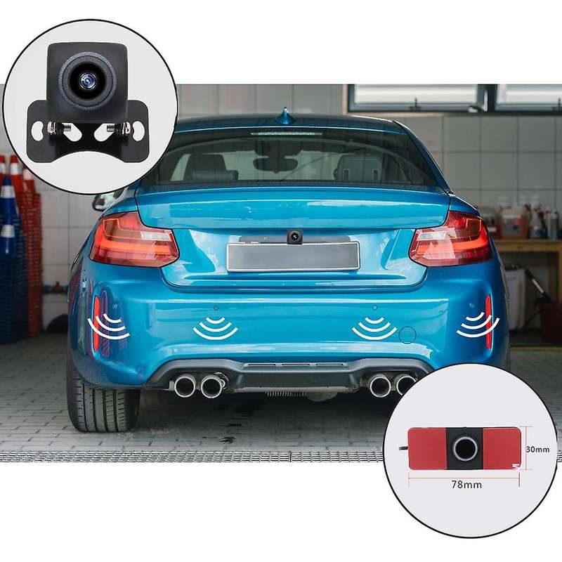 1Set Parking Sensor Wireless WIFI Car Rear View Reverse Parking System 4X Sensors Night Vision Camer
