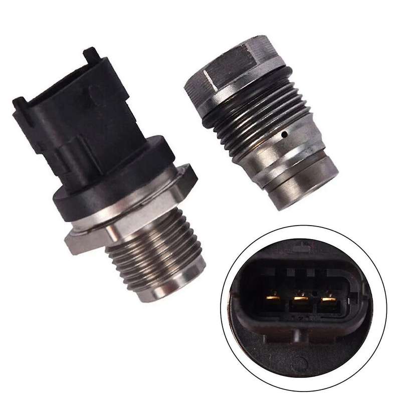 1Set Pressure Sensor Kit for FL FE D5E D6E B5LH B5RH B6R B7R 20973777 Fuel Common Rail Pressure Sens