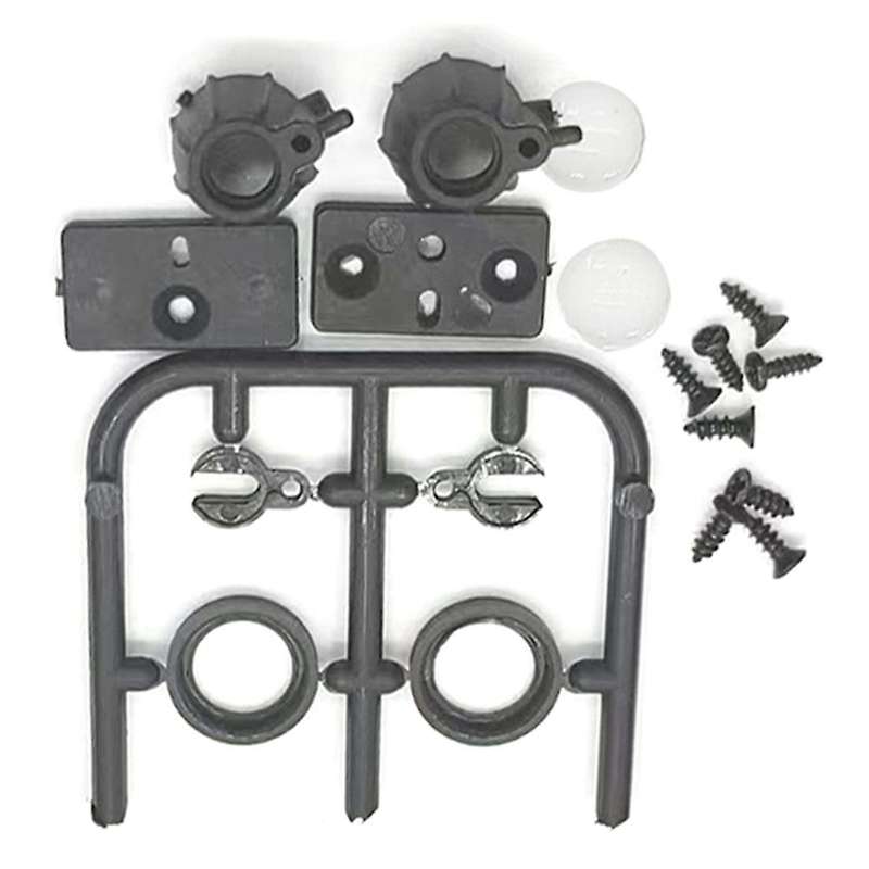 1Set RC Car Roof Light Luggage Rack LED Spotlight Plastic Base for SCX24 1/24 1/12 1/16 RC Car Acces
