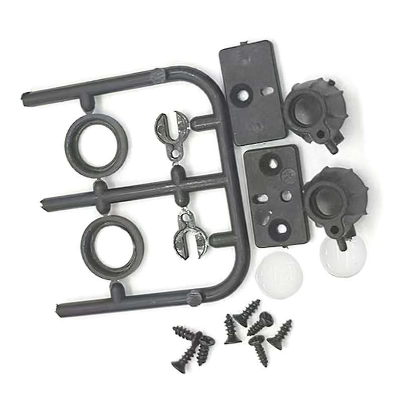 1Set RC Car Roof Light Luggage Rack LED Spotlight Plastic Base for SCX24 1/24 1/12 1/16 RC Car Acces