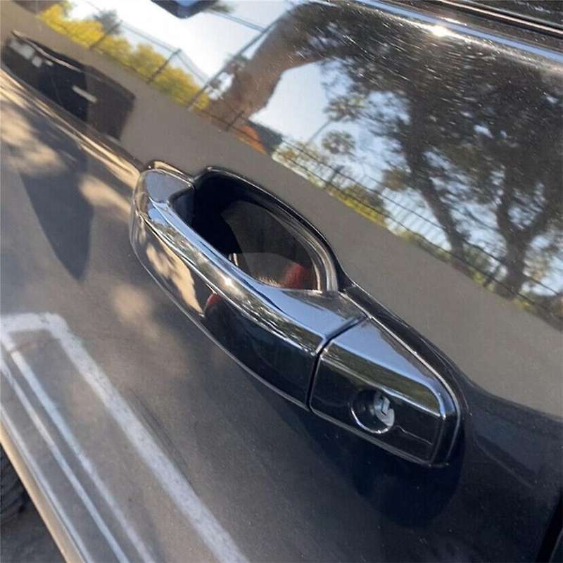 1set Silver Exterior Outside Door Handles 22923605 22929412 for 2014-2018 22929464 22923599