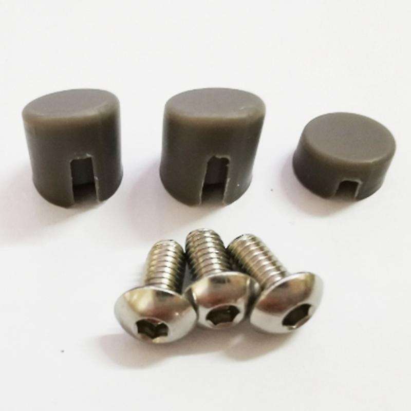 1Set Scooter Rear Back Mudguard Screw Rubber Cap Screw Plug Cover for M365 Electric Scooter Parts(G