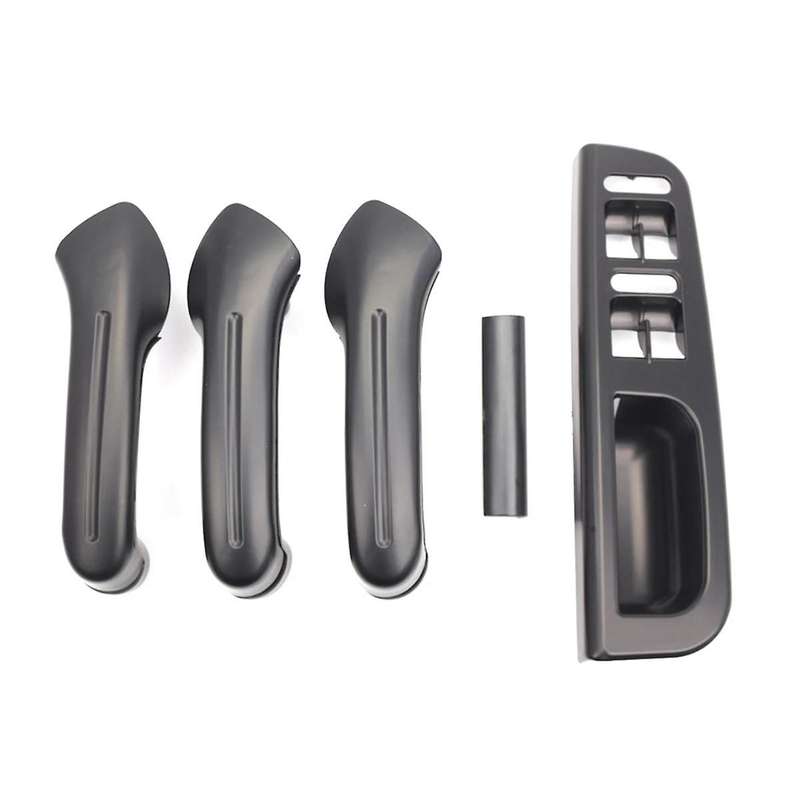 1Set RHD Car Interior Door Pull Grab Handle for Golf 4 MK4 1999-2004 Window Lifter Switch Panel 3B28