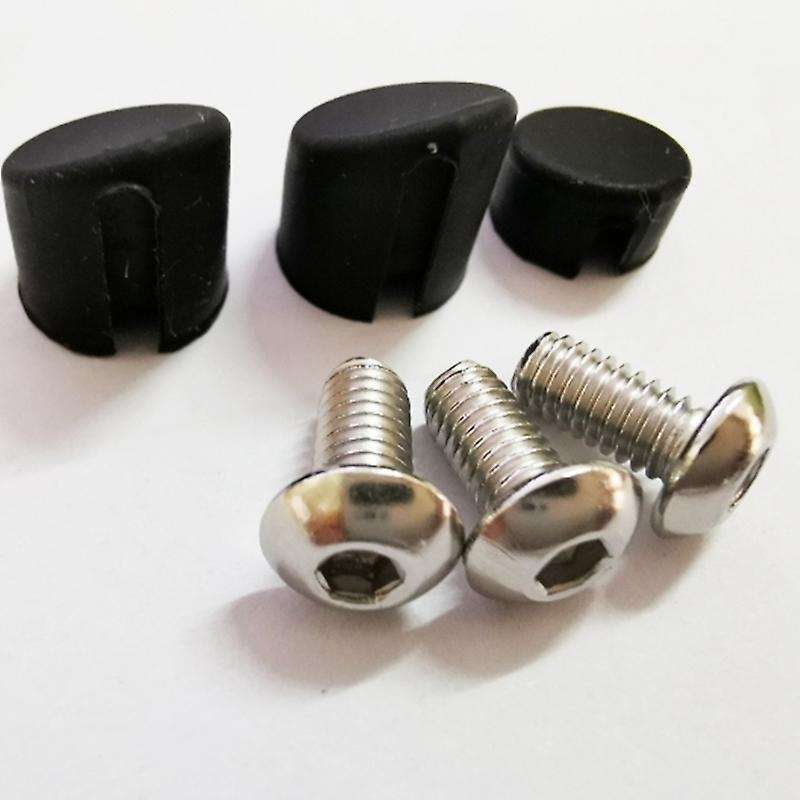 1Set Scooter Rear Back Mudguard Screw Rubber Cap Screw Plug Cover for M365 Electric Scooter Parts(B