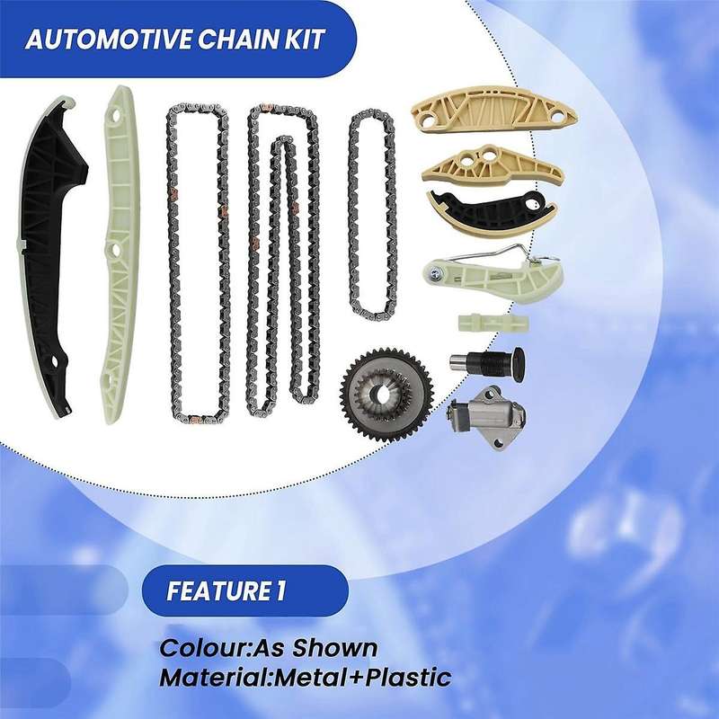 1Set Timing Chain Kit for Q5 A3 A4 A7 B7 CC EA888 Engine 06K109158AC 06K109469D