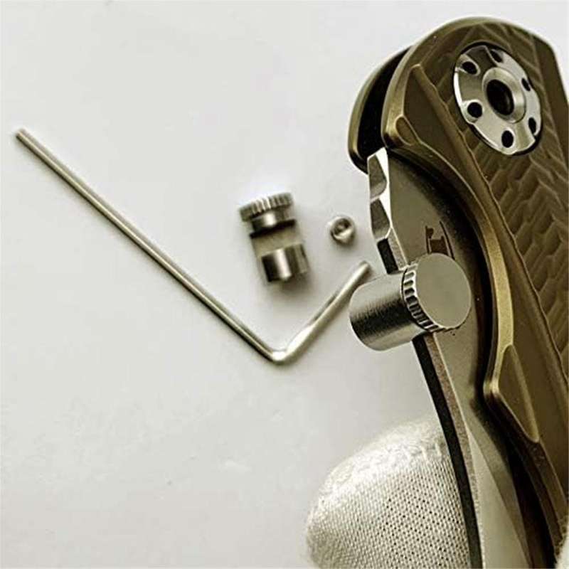 1Set Thumb Stud Replacement for Buck 110 Knife with Hex Wrench