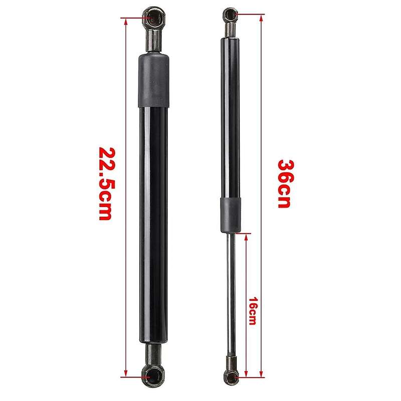 1set/2pc Rear Trunk Tail Gate Supports Arm Shocks Damper for Ram 1500 2500 3500 Pickup 2009-2018 Dz4