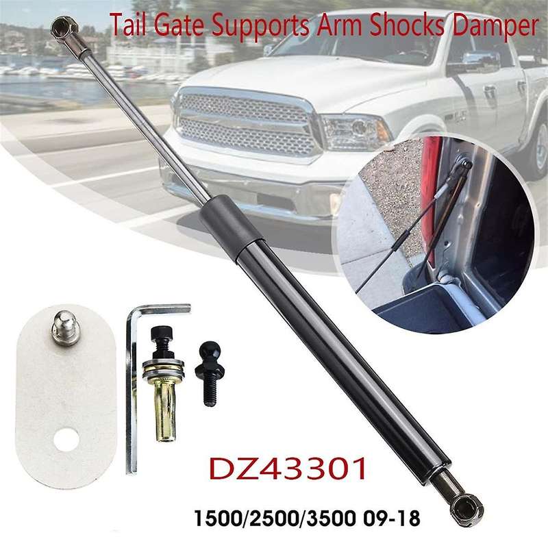1set/2pc Rear Trunk Tail Gate Supports Arm Shocks Damper for Ram 1500 2500 3500 Pickup 2009-2018 Dz4