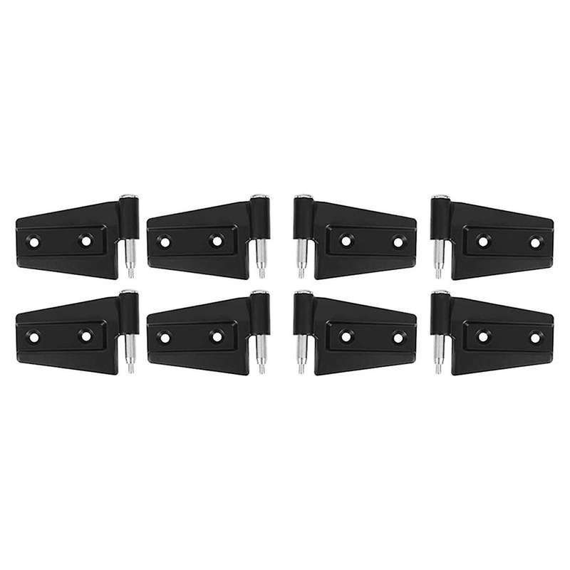 1Set/16Pcs Car Body Door Hinge Kit for Wrangler JK 2007-2018 Front Rear Door Side Hinge Cover Trim A