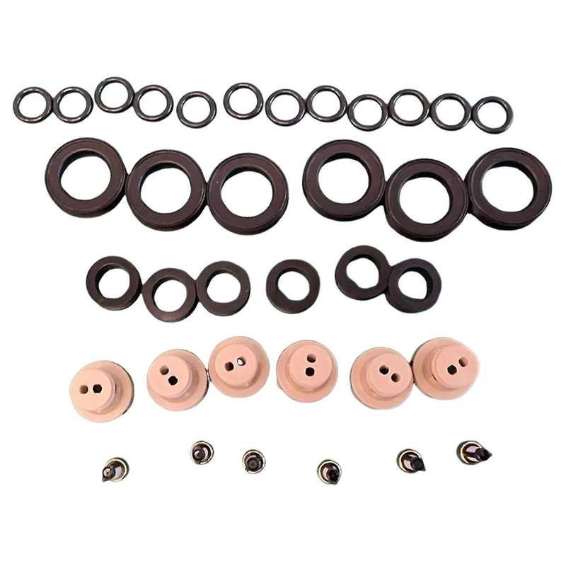 1Set/36pcs Fuel Injector Rebuild Kits O-Rings Seals Filters Caps for 3.4L V6 94-04 FJ585 23209-6204
