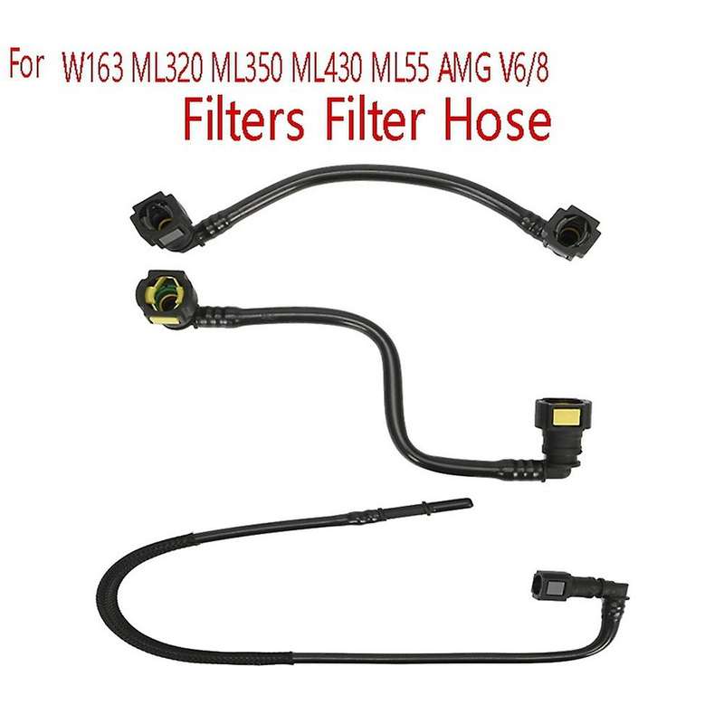 1Set/3PC Automobiles Filters Filter Hose Fuel Line Kit for W163 ML320 ML350 ML430 ML55 AMG V6/8 163