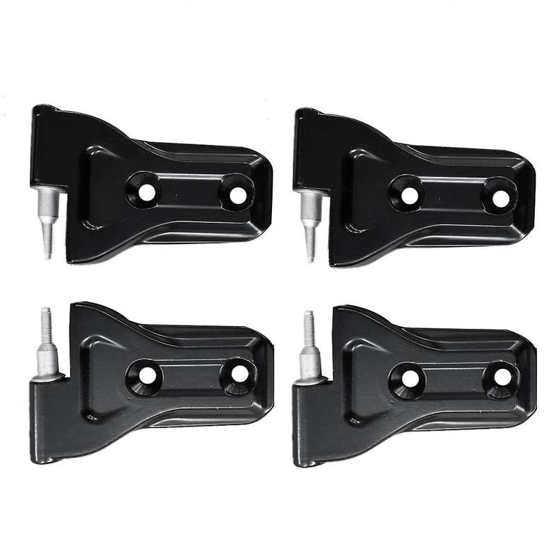 1set/4pcs Car Body Door Hinge Kit for Wrangler Jl 2dr 2018+ Side Door Hinges Cover Trim Long Top and