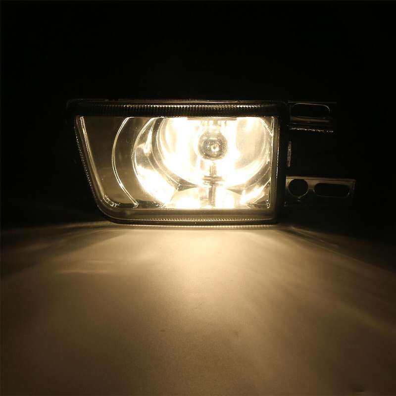 1set/4pcs Car Front Bumper Fog Light+turn Signal Lamp for Mk3 Golf 1993-1998 Smoked Lens Foglight Co