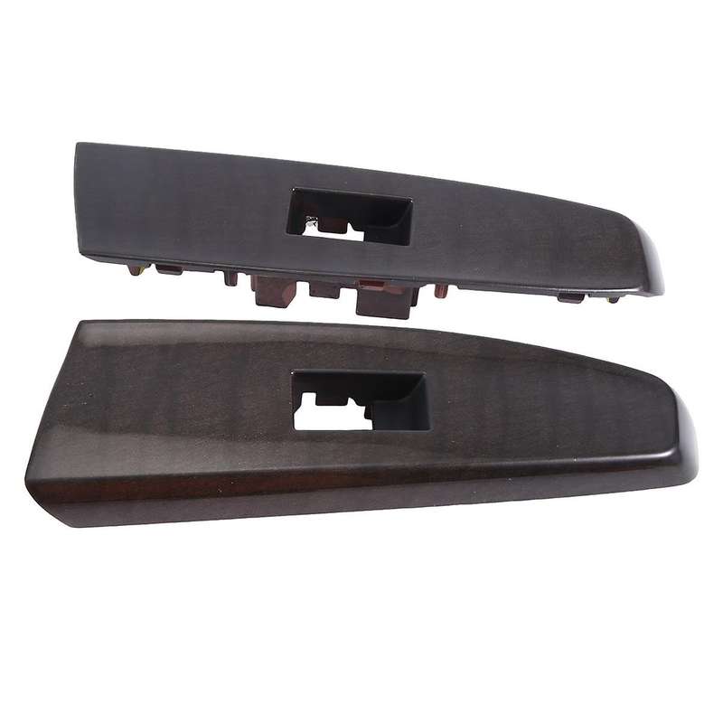 1Set/4Pcs Car Door Armrest Switch Trim Panel for 2010-2017 Window Lift Switch Button Cover 74232-0P