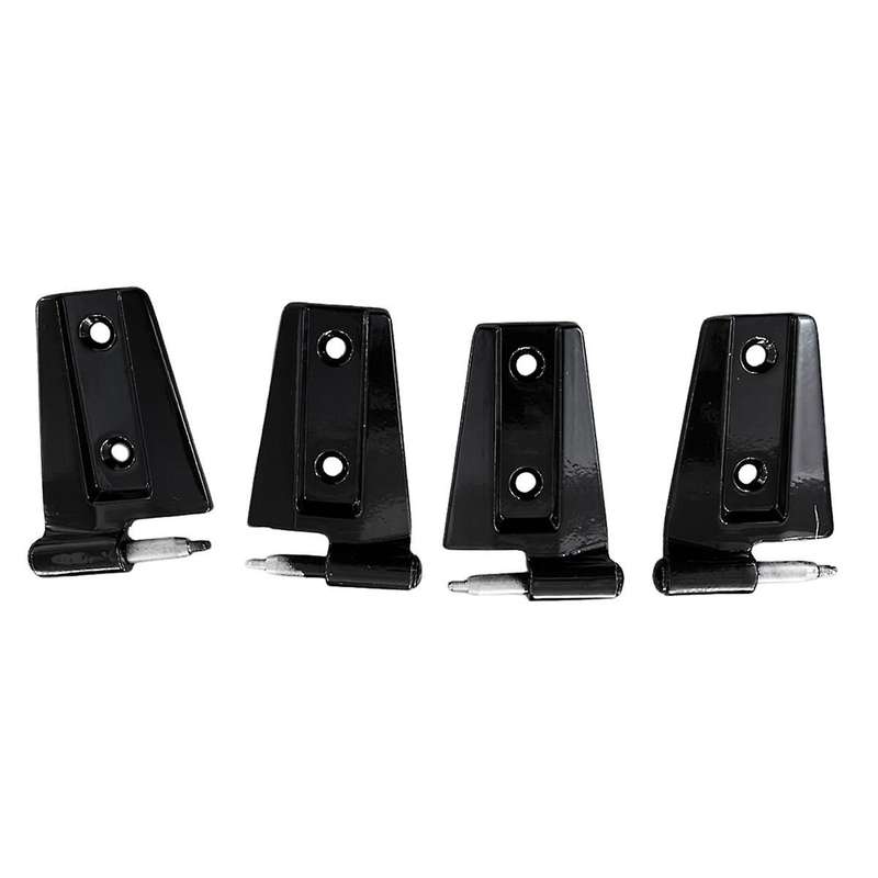 1set/4pcs Car Door Hinge Kit for Wrangler Jk 2dr 2007-2018 Body Door Side Hinges Cover Trim