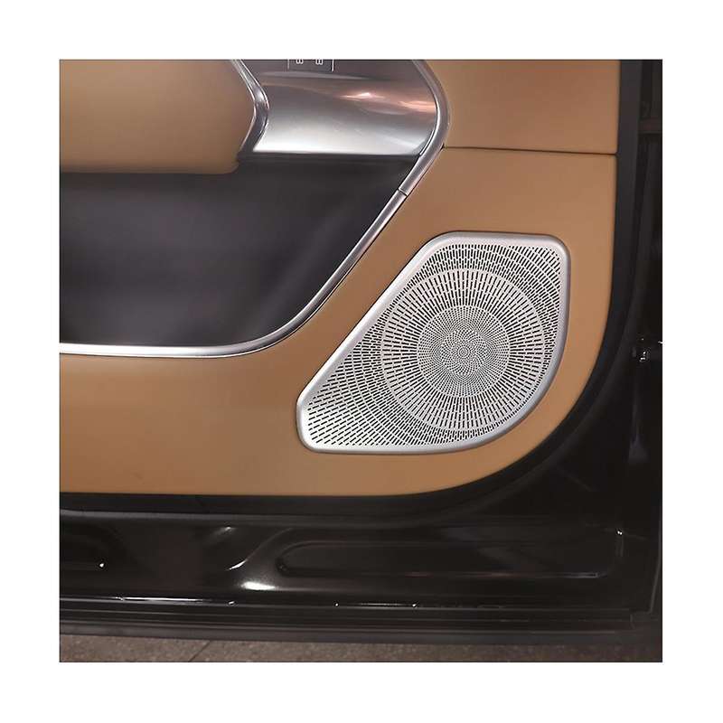 1Set/6Pcs Door Loudspeaker Sound Pad Horn Mesh Cover Trim for Range 2023 Car Interior Speaker Frame