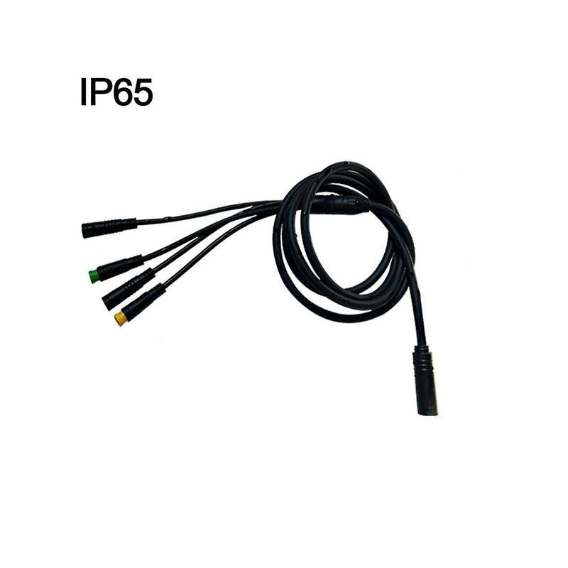 1t4 Waterproof Cable Harness for Bbs01 Bbs02 Motor Display Brake Lever Thumb Throttle Connector