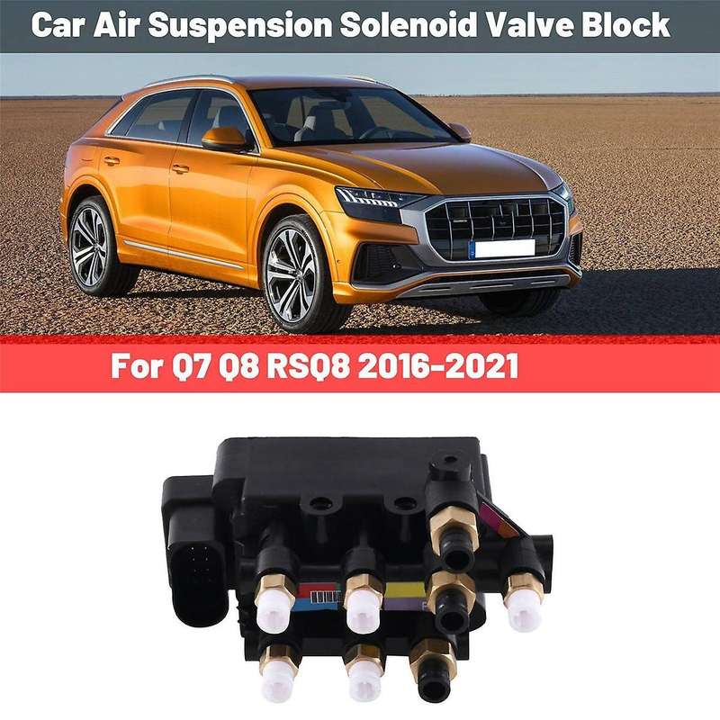 1X Car Air Suspension Solenoid Valve Block for Q8 RSQ8 2016-2021 4M0616013A