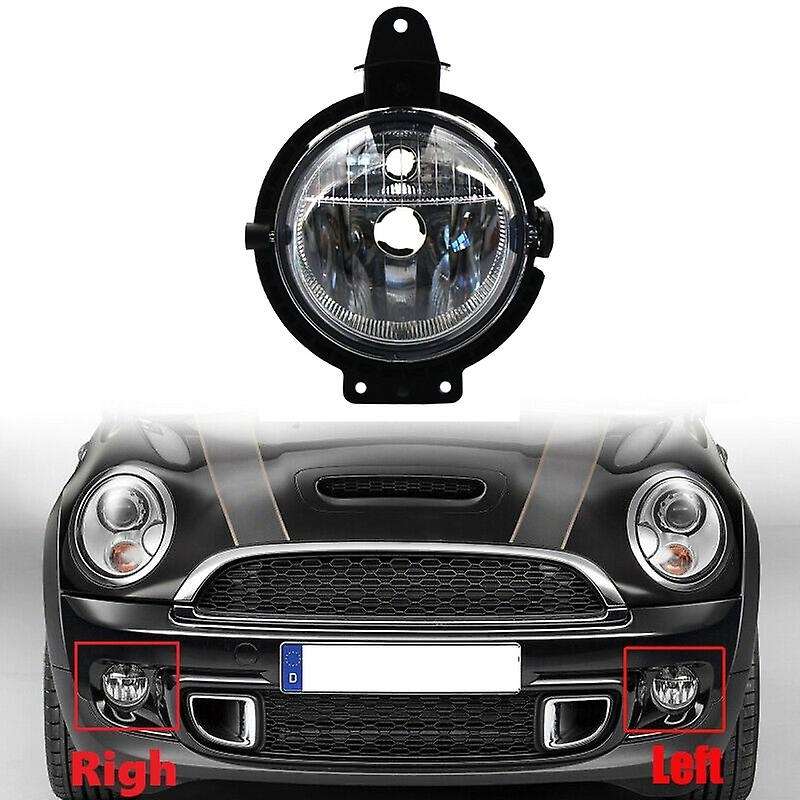 1X Front Bumper Fog Light Driving Lamps Cover for- R55 R56 R57 R58 R59 2006-2014 63172751295