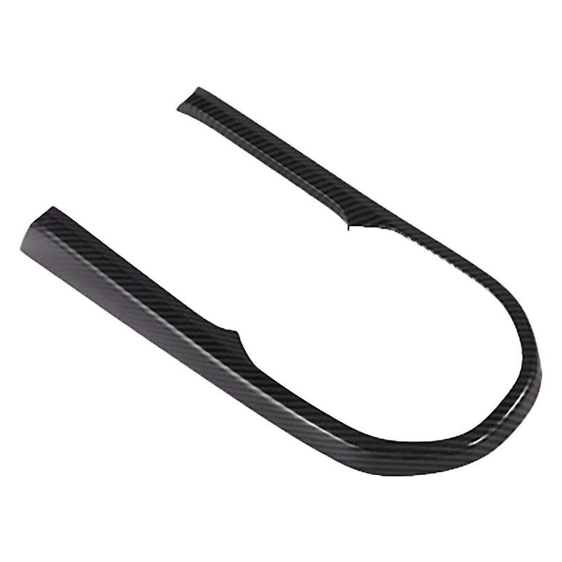 1x for Forte Cerato 2019 2020 2021 Carbon Fiber Gear Shift Box Cover Trim Molding Decoration Frame