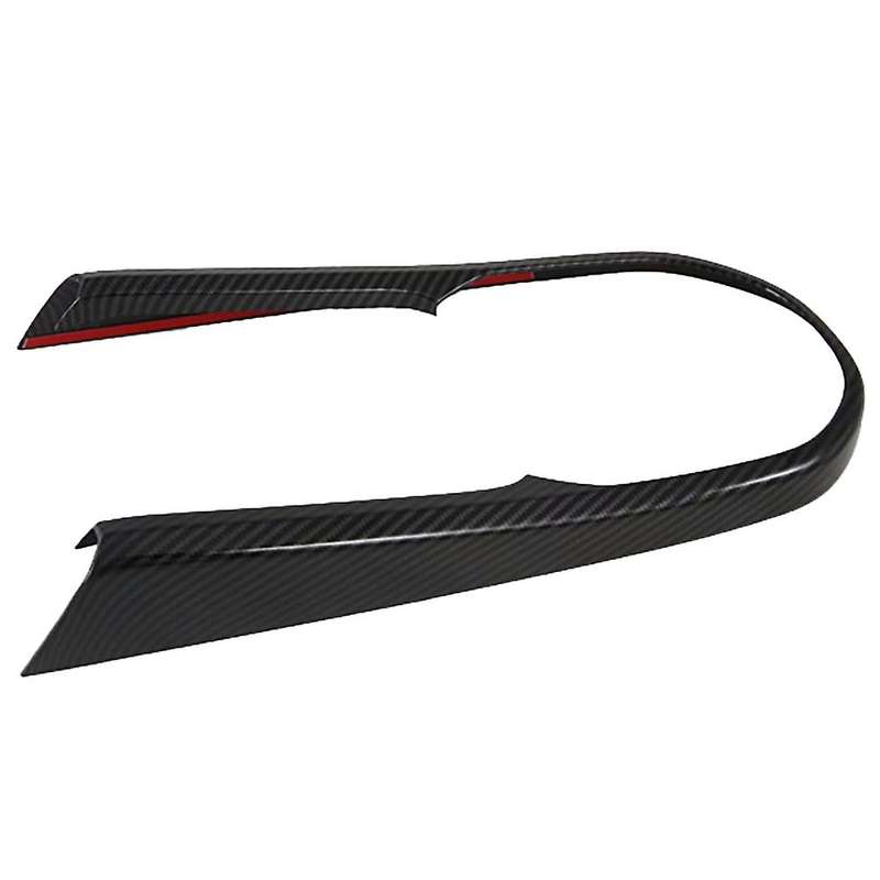 1x for Forte Cerato 2019 2020 2021 Carbon Fiber Gear Shift Box Cover Trim Molding Decoration Frame