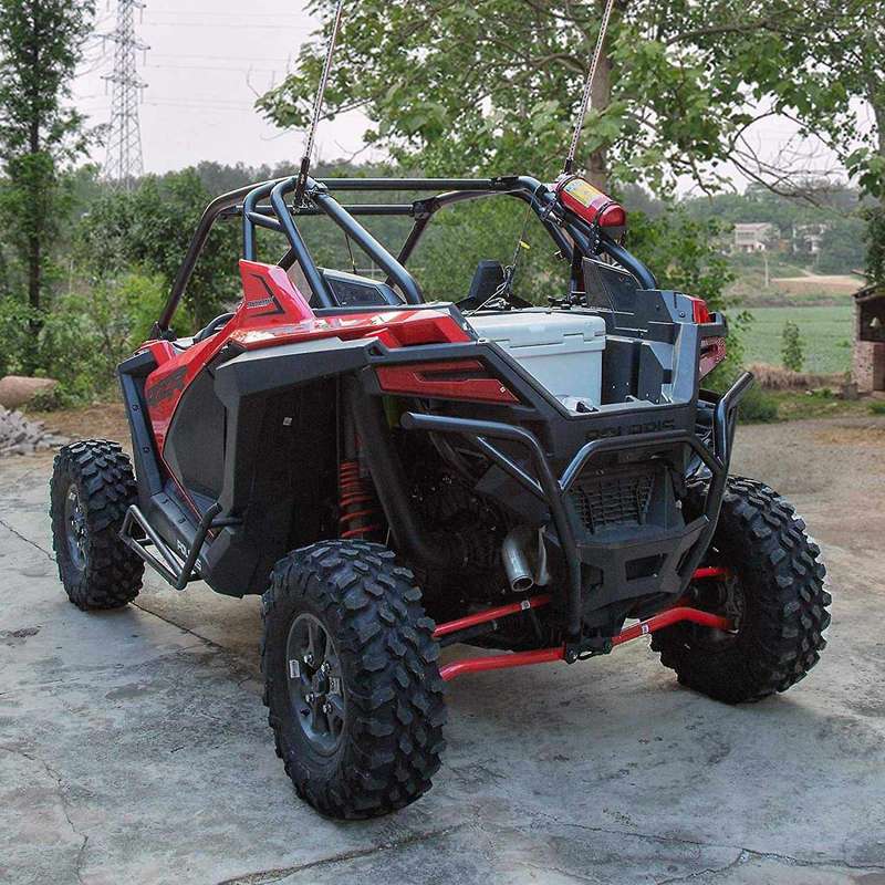 1X UTV Flag Mount Whip Light Mount for 1.75 to 2 Inch Roll Bar Universal UTV for RZR 900 1000 Can Am