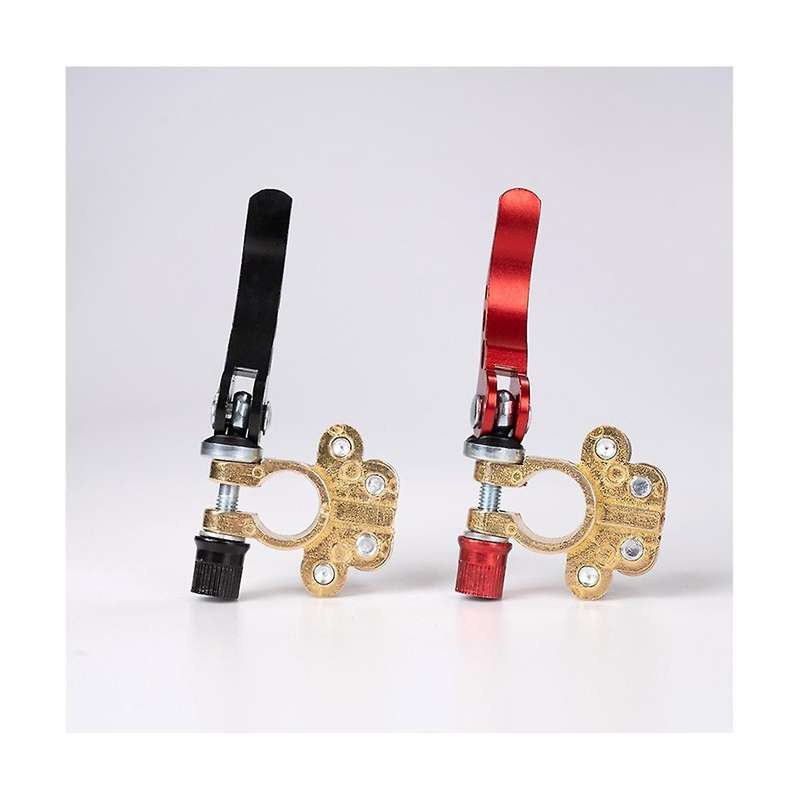 2 Battery Terminals, 12 V 4-way Pole Clamp Car Battery Quick Release Safe Clamped Battery Clamp For