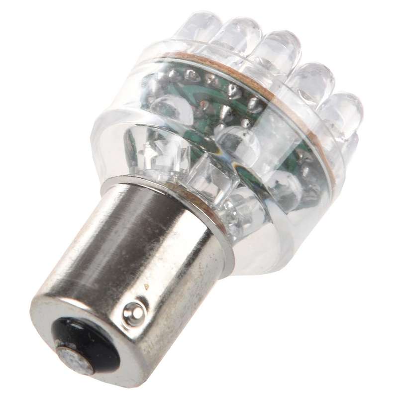 2 Ba15s T25 24 Led Brake Light Tail Lamp Bulb Red