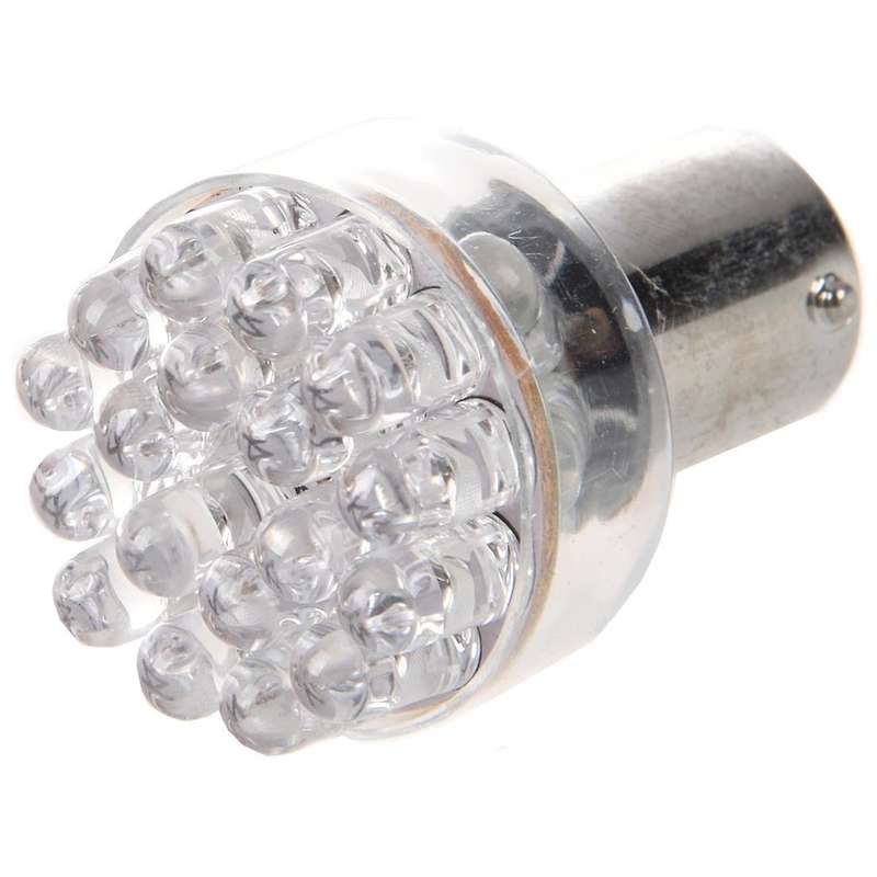 2 Ba15s T25 24 Led Brake Light Tail Lamp Bulb Red