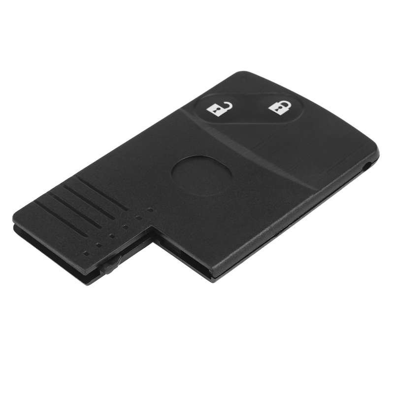 2 Button Smart Card Remote Key Shell Case for Mazda 5 6 Cx-7 Cx-9 Rx8 Miata