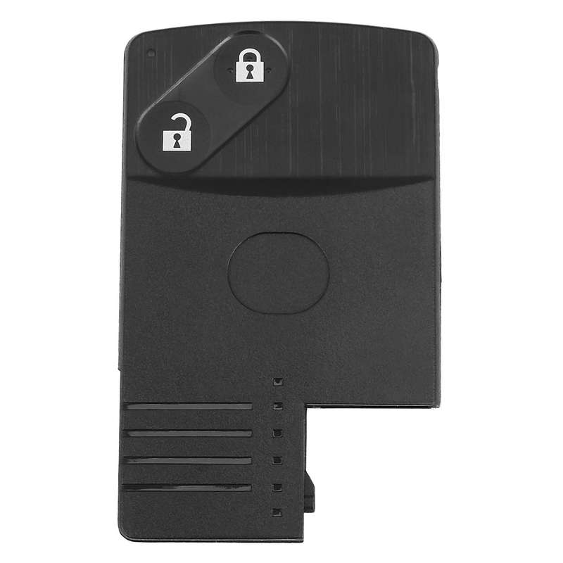 2 Button Smart Card Remote Key Shell Case for Mazda 5 6 Cx-7 Cx-9 Rx8 Miata