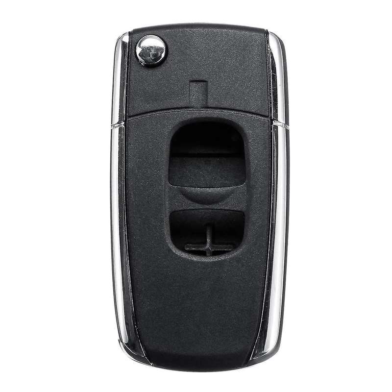 2 Buttons Remote Flip Folding Car Key Shell Case Uncut Blank Blade Replacement for 2 3 5 6 MX-5 RX-