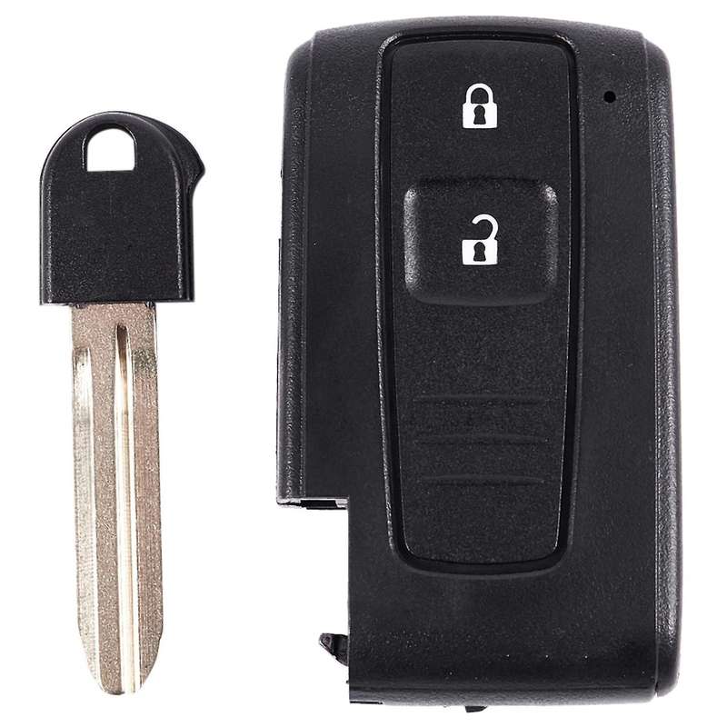 2 BUTTON SMART REMOTE KEY CASE SHELL & BLADE for VERSO PRIUS