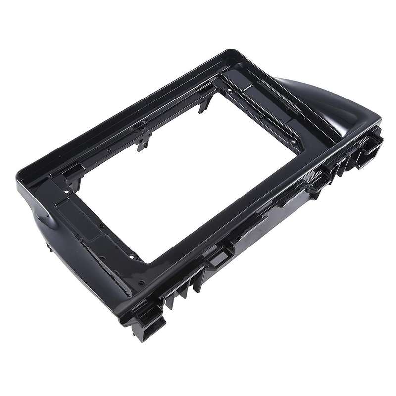 2 Din 10.1 Inch Car Radio Fascia Panel Frame Dashboard Abs+pc Plastic Installation Trim Kit for -5
