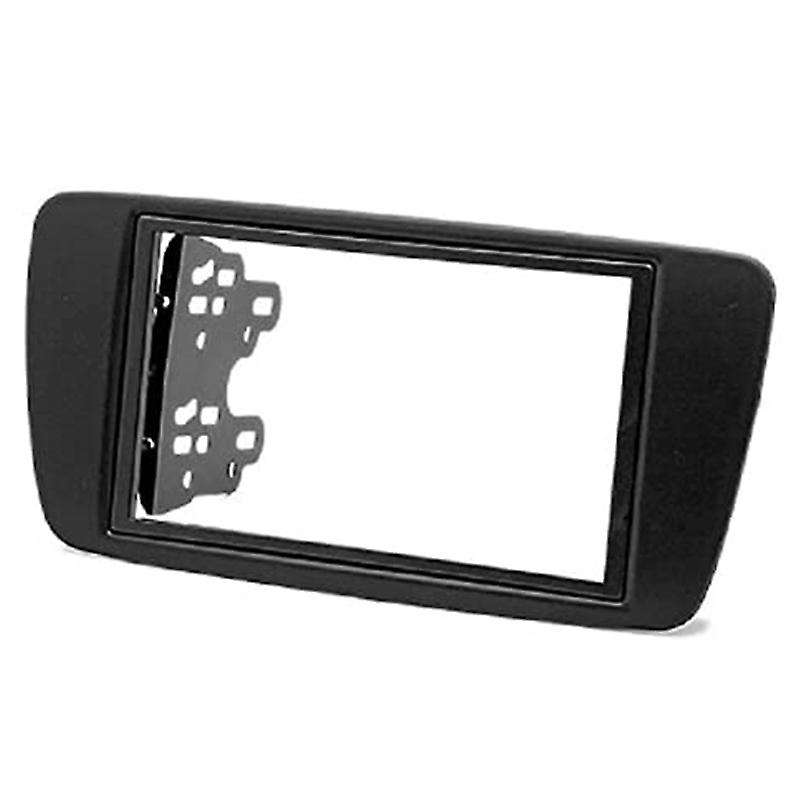 2 Din Adapter Cd Trim Panel Stereo Interface Radio Car Frame Panel Fascia for Seat Ibiza 2008+