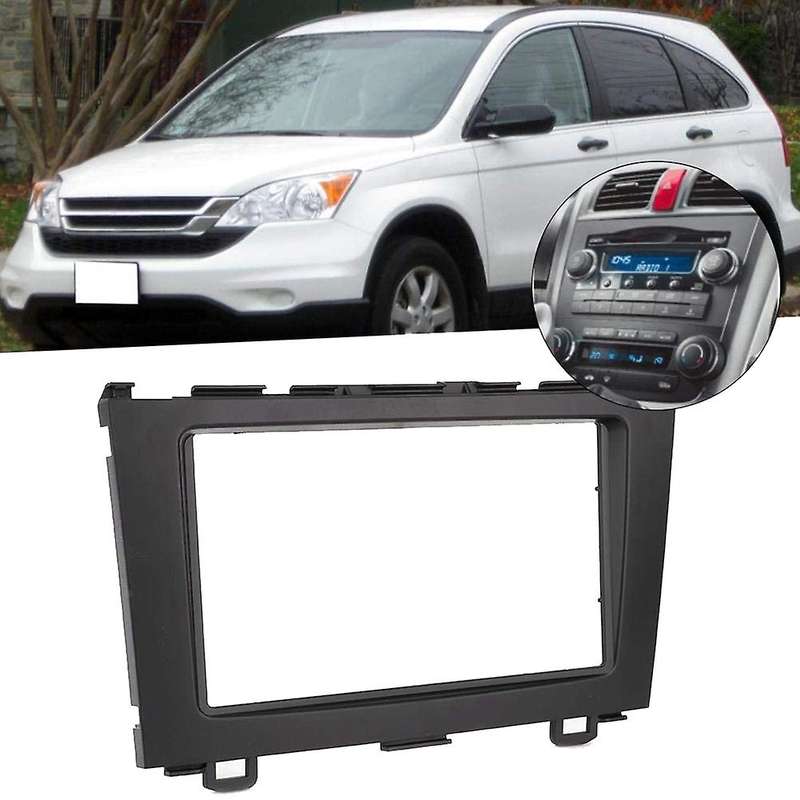 2 Din Car DVD Stereo Radio Fascia Panel Frame for Honda CRV 07-10
