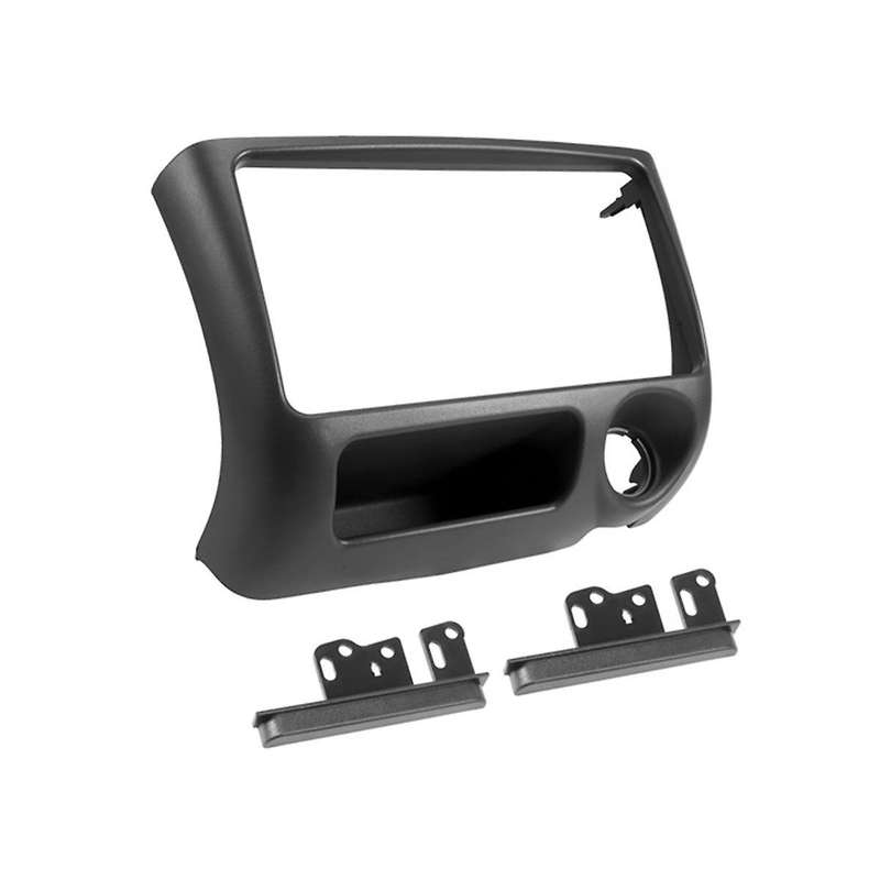 2 Din Car Radio Facia for Yaris Vitz 1999-2005 Dvd Stereo Panel Dash Kit Trim Fascia Face Plate Con