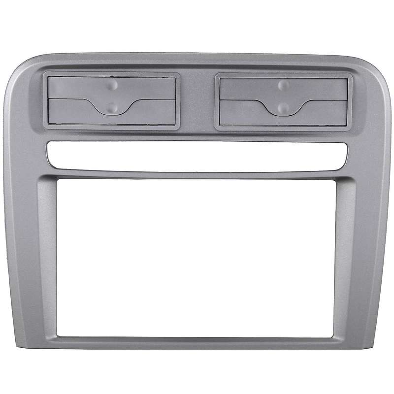 2 Din Car Radio Fascia Fit for Punto 2005-2009 Left Wheel Dash Mounting Installation Trim Stereo Ki