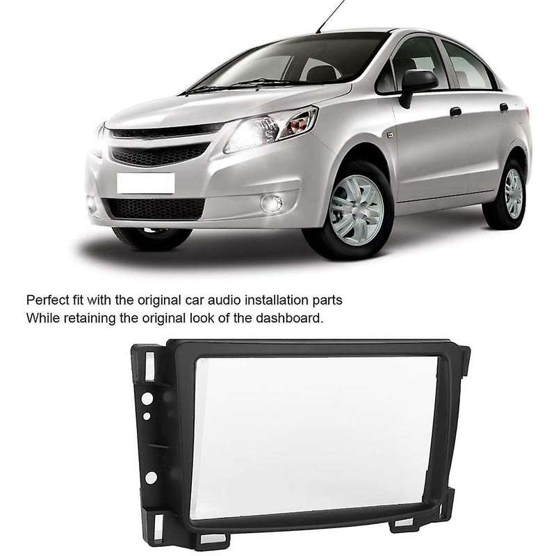 2 Din Car Radio Fascia for SAIL 2010+ DVD Stereo Frame Plate Adapter Mounting Dash Installation Beze