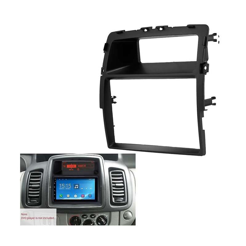 2 Din Car Radio Fascia for Opel Vivaro for Trafic Ii Installation Panel Dvd Plate