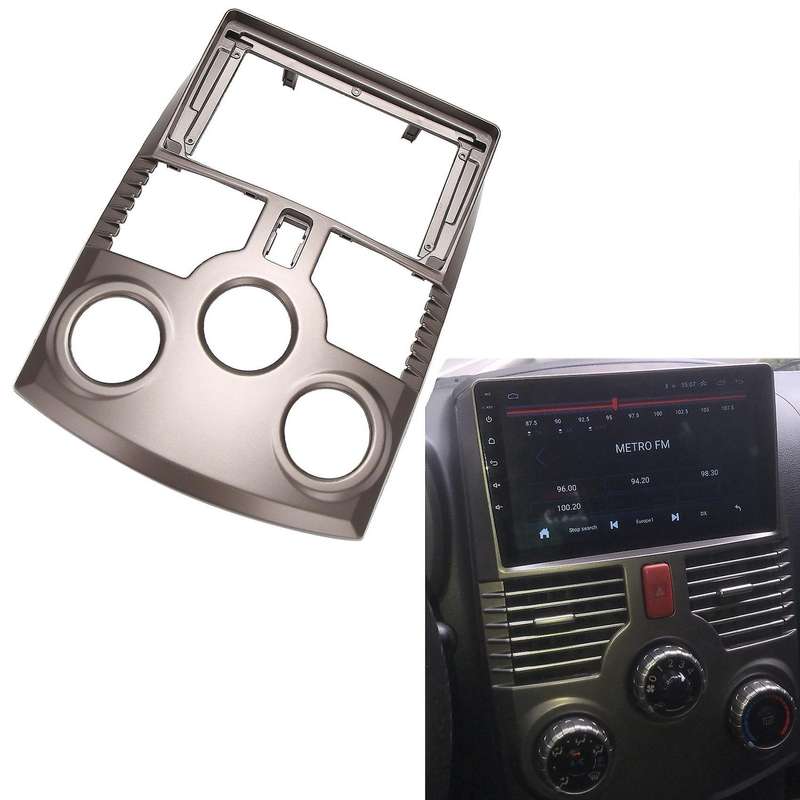 2 Din Car Radio Fascia for Rush/ DVD Stereo Frame Plate Adapter Mounting Dash Installation Bezel